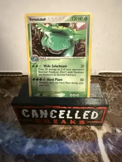 Pokemon TCG Venusaur Holo Rare Card 6/17 Pop Series 2 - Image 1