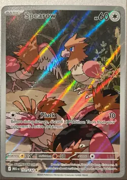 Pokemon Card TCG - Spearow 151/132 Illustration Rare Mega Evolutions Near Mint - Image 1