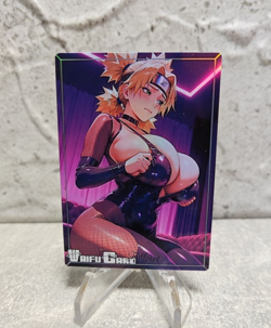 Temari Trading Card Waifu Goddess Story Anime Girl holo Karte Manga Full Art - Image 1