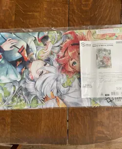 Gundam Card Game Suletta & Miorine EVX02 Playmat and Card Set Bandai Card Fest - Image 1
