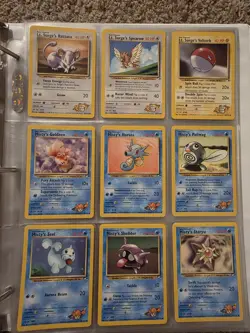 HP (Unlimited) COMPLETE Pokemon GYM HEROES Set 48-Card COMMON Non-Holo + Extras - Image 4