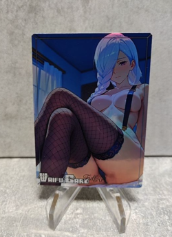 mei mei Trading Card Waifu Goddess Story Anime Girl holo Karte Manga Full Art - Image 1
