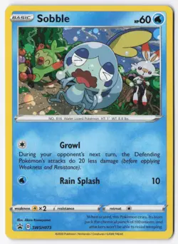 Sobble Promo SWSH: Sword & Shield Promo Cards SWSH073 NM - Image 1