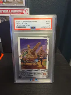 MM3-055 DA Vegeta: GT Super Dragon Ball Heroes Trading Card Dramatic Art NM Mint - Image 1