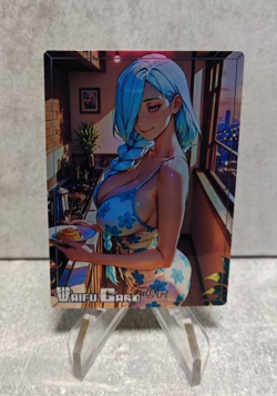 mei mei Trading Card Waifu Goddess Story Anime Girl holo Karte Manga Full Art - Image 1