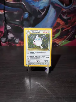 Pokemon TCG Wigglytuff Holo Unlimited Rare Card 16/64 Jungle Base Set - Image 2