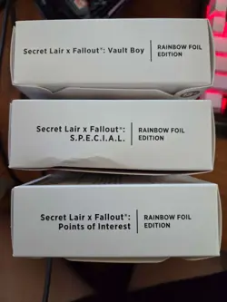 MTG Fallout Foil Bundle Secret Lair S.P.E.C.I.A.L. Vault Boy, Points of Interest - Image 1