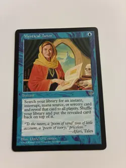 MTG Magic the Gathering Mystical Tutor (80/351) Mirage LP - Image 1