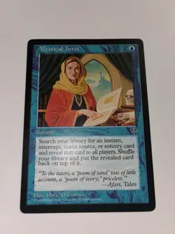MTG Magic the Gathering Mystical Tutor (80/351) Mirage LP - Image 2