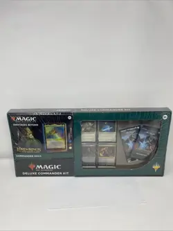 Magic The Gathering - Lord of the Rings Deluxe Commander Kit - Riders of Rohan - Image 1