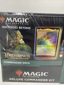 Magic The Gathering - Lord of the Rings Deluxe Commander Kit - Riders of Rohan - Image 2