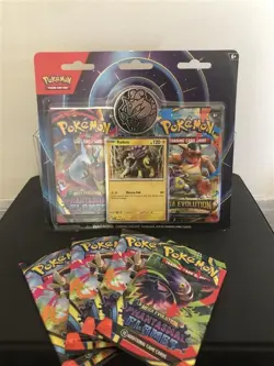 ⭐Pokemon Mega Evolution & Phantasmal Flames Blister 2Pack Raikou [+4 Packs]⭐ - Image 1