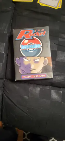 Pokemon Devastation Theme Deck WOTC Vintage Team Rocket 1999 Giovanni - Image 1