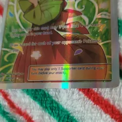 Pokemon Erika's Hospitality Full Art Ultra Rare Holo SM-Team Up 174/181 - Image 5