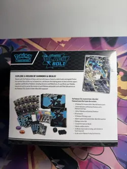 Pokemon TCG S&V Black Bolt POKEMON CENTER EXCLUSIVE Elite Trainer Box ETB NEW - Image 2