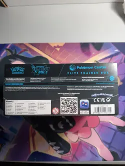Pokemon TCG S&V Black Bolt POKEMON CENTER EXCLUSIVE Elite Trainer Box ETB NEW - Image 5