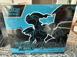 Pokemon Black Bolt Pokemon Center Elite Trainer Box ETB *SEALED* - Image 1