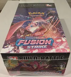 New Pokemon Sword & Shield Fusion Strike Build & Battle Case Display Box - Image 3