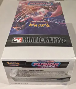 New Pokemon Sword & Shield Fusion Strike Build & Battle Case Display Box - Image 5