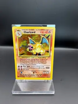 Pokemon TCG - Charizard - 4/102 - Holo Rare - Base Set Unlimited [LP-MP ] - Image 1