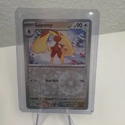 Pokemon Lopunny 084/131 Sv: Prismatic Evolutions Reverse Holo Stage 1 90 HP - Image 1