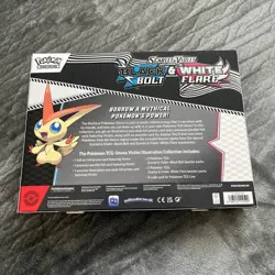 Pokemon TCG Victini Illustration Collection Box Black Bolt & White Flare NEW - Image 2