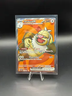 Pokemon TCG | Slaking ex 227/191 Sv08: Surging Sparks Holo Pack Fresh NM+ - Image 1