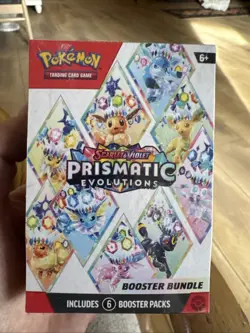 Pokemon TCG Prismatic Evolutions Booster Bundle - New Factory Sealed 6 Packs 🔥 - Image 1