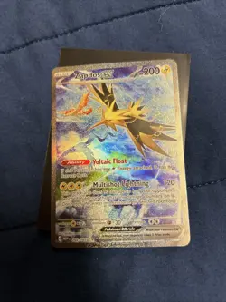 Pokemon - Zapdos ex Scarlet & Violet-151 202/165 Holo Special Illustration Rare - Image 3
