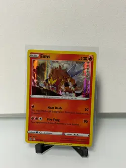 Pokemon TCG Entei Sword & Shield - Battle Styles 020/163 Holo Rare - Image 1