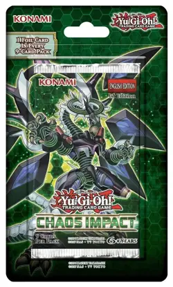 Yu-Gi-Oh! Chaos Impact 1st Edition Blister Pack New Sealed - Image 1