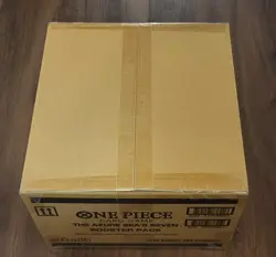 One Piece The Azure Sea's Seven OP-14-EB04 Sleeved Booster Case 144 Packs Sealed - Image 3