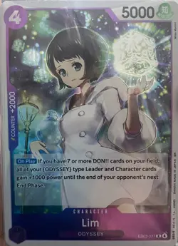 Lim EB03-037 x4 PLAYSET Extra Booster: One Piece Heroines Edition Foil - Image 1