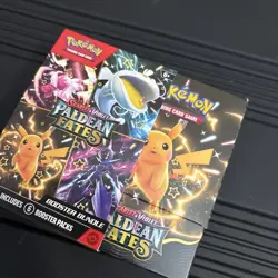 Pokemon TCG Paldean Fates Booster Bundle Box EMPTY BOX, NO CARDS - Image 2