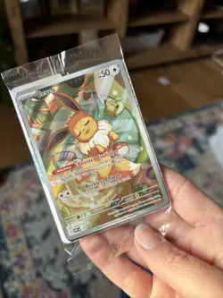 -Eevee- Prismatic Evolutions ETB Promo Card 173/189 Scarlet & Violet - Image 1