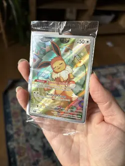 -Eevee- Prismatic Evolutions ETB Promo Card 173/189 Scarlet & Violet - Image 2