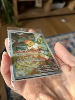 -Eevee- Prismatic Evolutions ETB Promo Card 173/189 Scarlet & Violet - Image 3