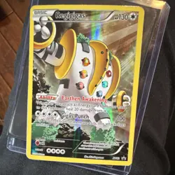 Pokemon TCG Regigigas XY82 XY Full Art Promo Holo 130 HP Basic Card - Image 1