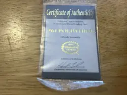1999 Burger King Pokemon 23K Gold Plated Trading Card in box - Poliwhirl - Image 3