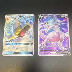 Pokemon GX V VMAX Full Art Holo Card Lot (6) Glaceon Umbreon Gyarados Raichu Me… - Image 4