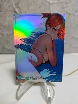 Misty Trading Card Waifu Goddess Story Anime Girl holo Karte Manga Full Art - Image 1