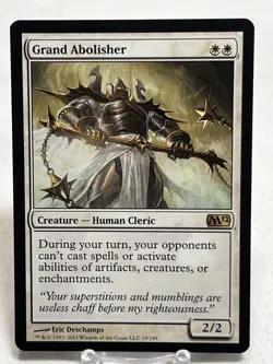 Grand Abolisher - Core Set 2012 (M12) Regular ~LP+~ Magic The Gathering MTG - Image 1
