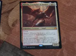 MTG Aurelia, Exemplar of Justice x1 Mythic Ravnica Remastered NM Low S&H - Image 1