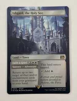 Ishgard, the Holy See Borderless 310-MTG Final Fantasy-NM-FOIL - Image 1