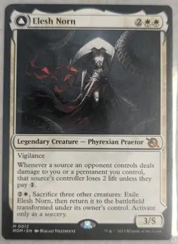 Magic The Gathering Elesh Norn / The Argent Etchings MOM #12 - Image 1