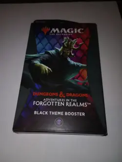MTG Dungeons and Dragons Forgotten Realms Black Theme Booster - Image 2
