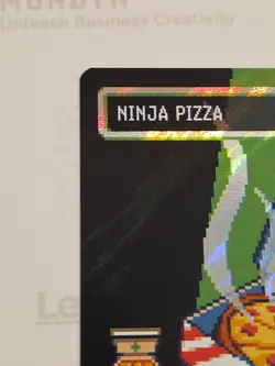 Ninja Pizza - Surge Foil - Borderless Teenage Mutant Ninja Turtles MTG R0093 - Image 3