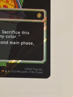 Ninja Pizza - Surge Foil - Borderless Teenage Mutant Ninja Turtles MTG R0093 - Image 5