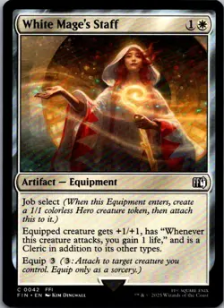 FINAL FANTASY #42 White Mage's Staff - Image 1