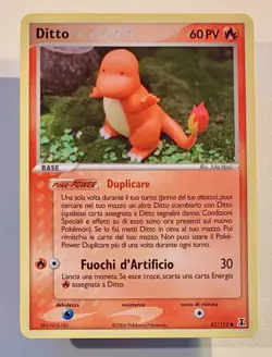 Pokemon Ditto Charmander 61/113 Ex Specie Delta Ita - Image 1